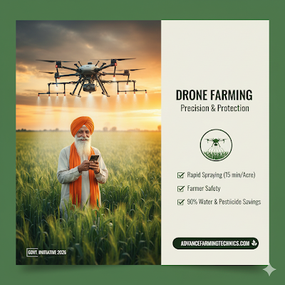 खेती में ड्रोन के फायदे: Agriculture Drone Spraying Benefits 2026 🌱 1 297485