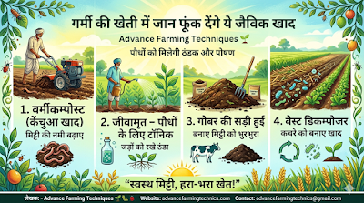 गर्मी की खेती के लिए बेस्ट जैविक खाद: पैदावार बढ़ाने के अचूक उपाय | Advance Farming Techniques 🌱 1 341762