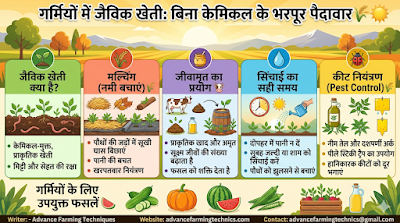 गर्मियों में जैविक खेती कैसे करें: बिना केमिकल के फसल बचाने के आसान तरीके 1 1000070675 1