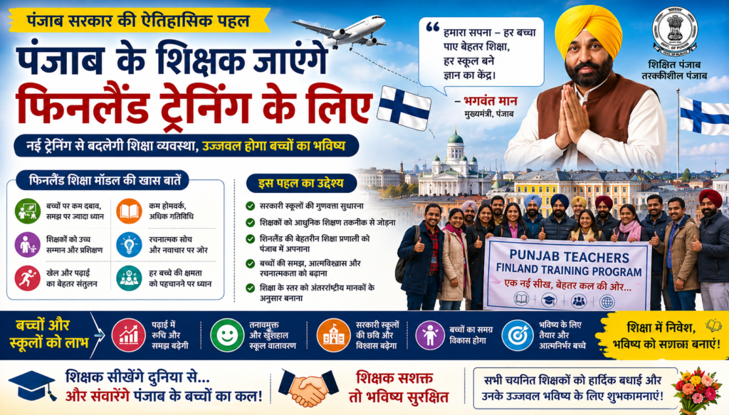 Punjab Teachers Finland Training, सरकारी स्कूलों में आएगा बड़ा बदलाव 🌱 1 400886